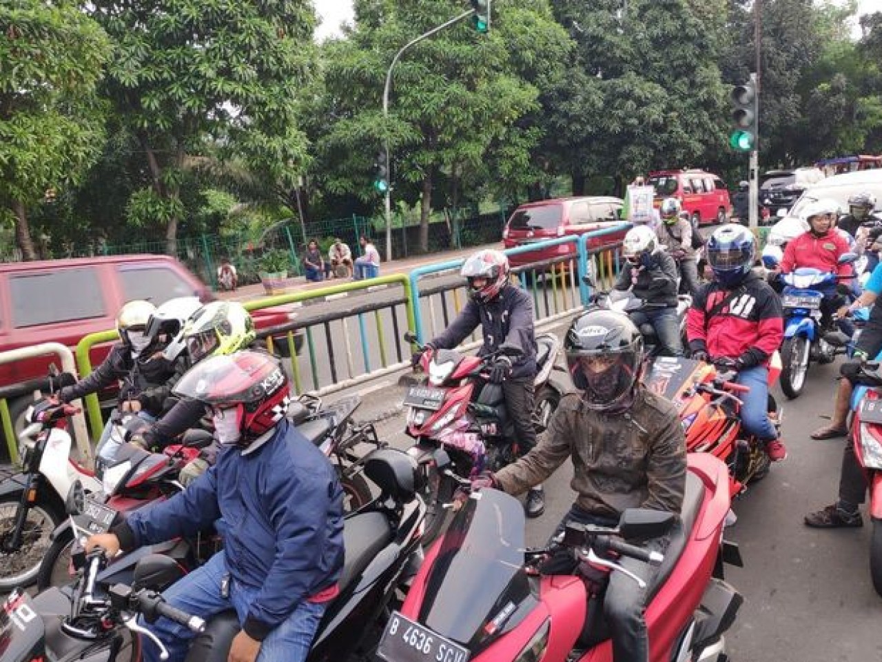 Ngabuburit Komunitas Honda Jakarta. Riding Sambil Cari Ilmu