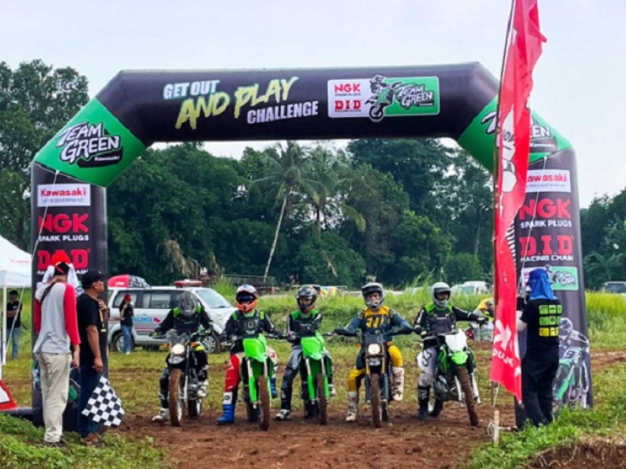 Bila Kawasaki, NGK dan DID Berkolaborasi, Seperti Ini Hasilnya